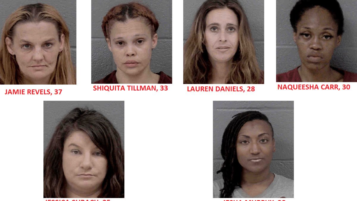 PROSTITUTION STING NETS SEVERAL WOMEN UNDER ARREST - Charlotte Alerts