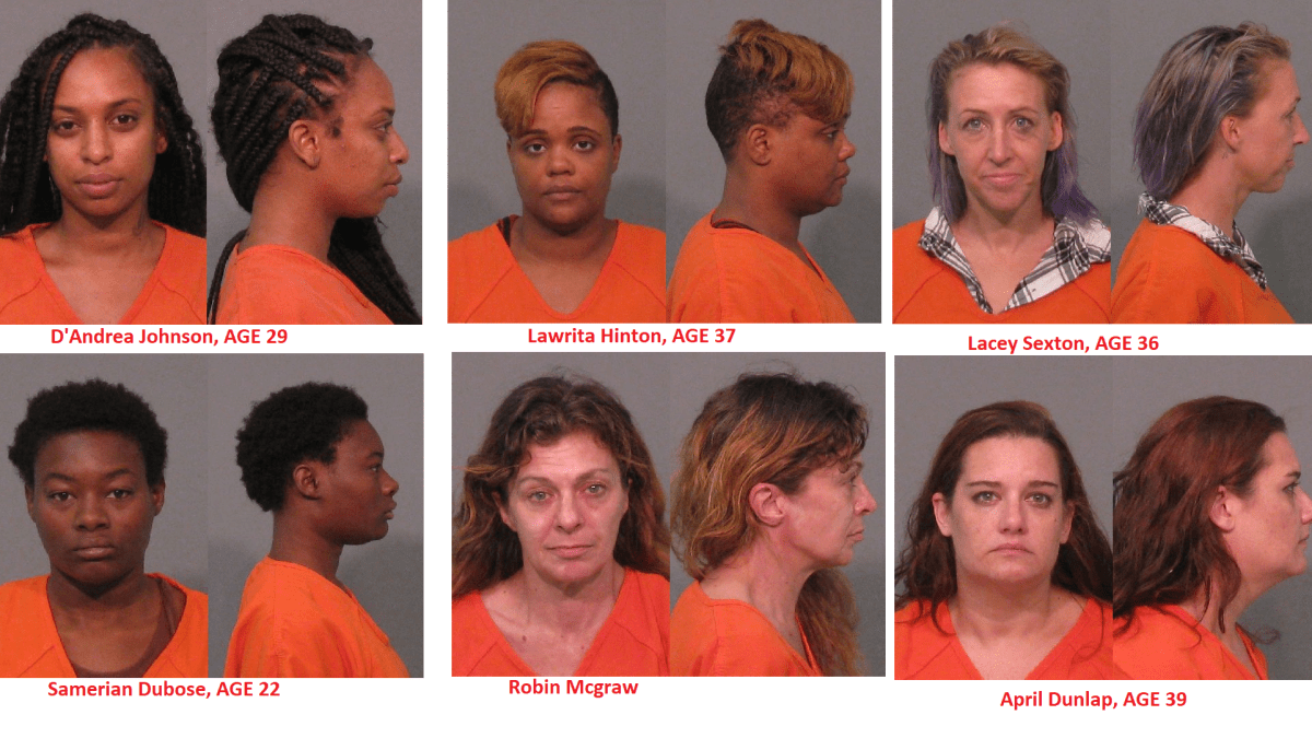 SEVERAL CHARLOTTE WOMEN CHARGED IN SOUTH CAROLINA PROSTITUTION STING -  Charlotte Alerts