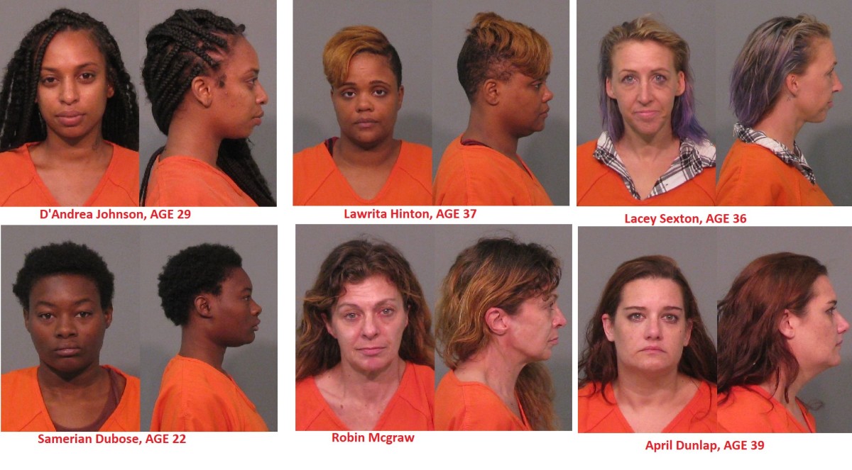 SEVERAL CHARLOTTE WOMEN CHARGED IN SOUTH CAROLINA PROSTITUTION STING -  Charlotte Alerts