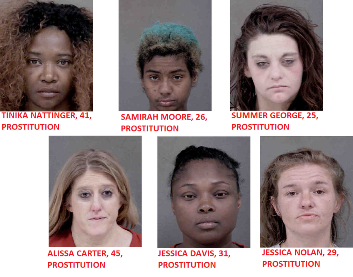 SEVERAL WOMEN ROUNDED UP IN PROSTITUTION STING - Charlotte Alerts